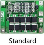 BMS module - STANDARD - 3S 12.6V - 40A - for charging and protecting 18650 cells