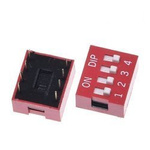 DIP switch 4P - 4 channel slide switch