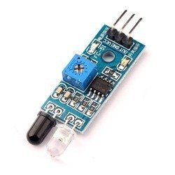 Czujnik odbiciowy IR - detektor przeszkód na LM393 - Arduino