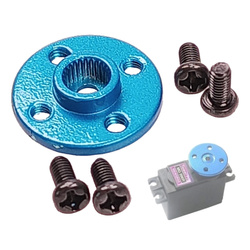 Metal eagle - blue - 25T for MG-995/ MG-996/ Futaba servos others