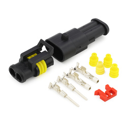Złącze Superseal 2-PIN komplet - wtyk+gniazdo 2PIN - złącze hermetyczne -szczelne