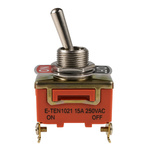 Przełącznik dźwigniowy - E-TEN1021 - 15A - 250V - 2-pozycyjny - 2 pin