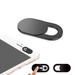 Camera cap for phone computer - black - 1 piece - Camera cover