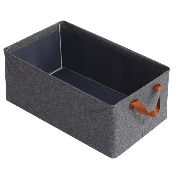 Organizer na ubrania szary - zastosowanie w szafie