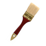 Wooden brush - 50mm - flat - painter's brush - universal
