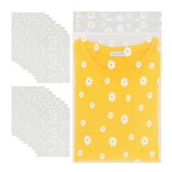 String Bag With Zipper 40x30cm 20pcs Bag In Daisies