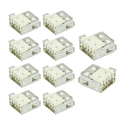 Gniazdo żeńskie USB - interfejs USB złącze żeńskie - 10 szt.