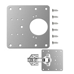 Cabinet Repair Plate - 90x90mm - Sheet 0.6mm - Hinge Repair