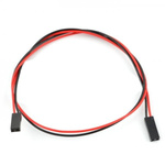 Przewód taśma 2-PIN - 40cm - raster 2.54 mm - żeńsko-żeński DuPont