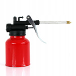 Hand oiler - 250ml red - oiler with reservoir - lubricator