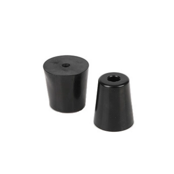 Round rubber feet - 25x20x13mm - black - for furniture - 4 pcs. - ABC ...