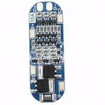 BMS PCM PCB charging and protection module for Li-ion cells - 3S - 12V - 10A - for 18650 cells - blue board