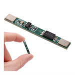 Moduł BMS PCM PCB ładowania i ochrony ogniw Li-ion - 1S - 3,7V - 3A - do ogniw 18650