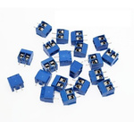 ARK 2PIN connector - 5mm raster - for soldering, printing - 10pcs.