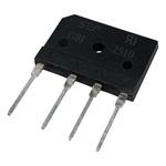 Rectifier bridge 25A 1000V (wires) - flat - KBJ2510