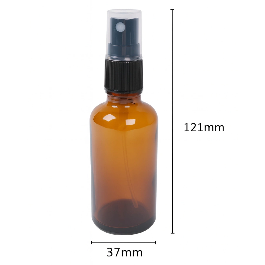 Szklana butelka 50ml z atomizerem