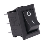 Przełącznik kołyskowy 15x10mm - czarny - 2PIN - 250VAC/3A - ON-OFF