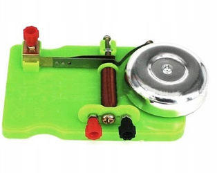 Dzwonek na podstawce - do doświadczeń i budowy obwodów elektrycznych