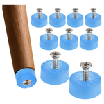 Anti-Slip Pad for Chair N7 15x7mm Furniture Legs For Screw 10pcs