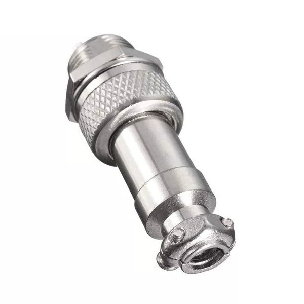 Złącze przemysłowe zakręcane GX12 2-PIN