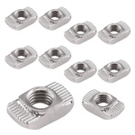 T hammer nut M5 for aluminum profiles 2020 - 10 pcs - TSLOT, T-NUT, TNUT