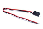 Servo plug - receiver power supply with 30cm cable - JR type