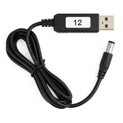 Zasilacz 12V z wtyku USB - 5V na 12V - DC 3.5/1.4mm