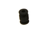 Vibration isolator 13mm/9mm - silicone - black - vibration damper, damper, shock absorber - 1 piece