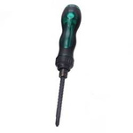 Screwdriver 2-in-1 6x160 screwdriver with ratchet - double Phillips and flat - Multitool