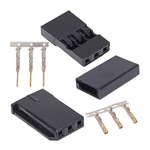 Futaba servo plugs - Plug + socket set