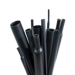 Heat Shrinkable Tube 3:1 with adhesive Ø3.2mm 1mb - black - waterproof