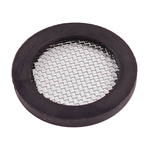 Rubber gasket with 24mm flat filter - Filter for washing machine hose - shower