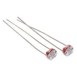 GL5528 10k-20k photoresistor - LDR 5mm 5528 - Arduino - 10 pcs