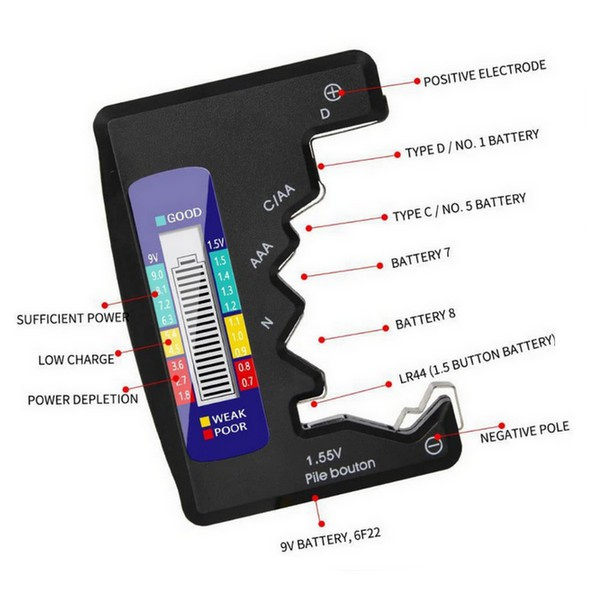 Tester baterii BT-866 - dane techniczne