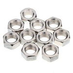 Ordinary hex nut M4-A2 in stainless steel - DIN934 - 10 pcs