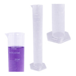 Plastic Menzies - Measuring Cylinder - 250 ml - With Graduated Foot