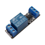 Relay module 1-channel - R1 - 5V - 10A/250V - with optoisolation - for Arduino