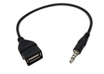 USB cable - Mini jack 3.5mm - Adapter, adaptor - OTG Host