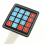 Membrane keyboard 16 keys (4x4) - self-adhesive for Arduino