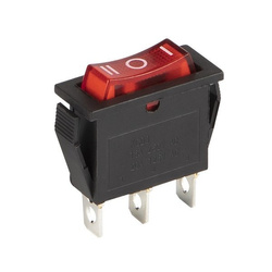 KCD3-1 3-position bistable rocker switch IRS-103-3C - ON/OFF/ON 15A- 230V - 3 PIN