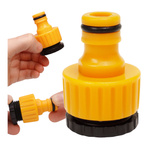 Tap Connector Hose with 1/2" Thread 3/4" Adaptor Coupling Reduction on Tap