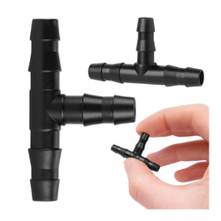 Złącze do węża - trójnik T 4x4x4mm - Łącznik do systemu nawadniania roślin