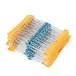 Set of 400pcs - 20 types of 0.25W resistors - 10Ω- 1MΩ resistors