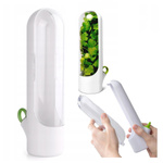 Herb Vegetable Organizer Standing Storage Container 25x6.5cm