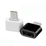 Adapter - Przejściówka - USB na micro USB - biały - OTG