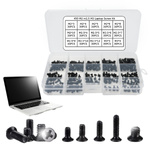 Lapped Tapered Head Screws Set of 450 pieces Anti-corrosion Screws