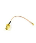 Transition - U.FL (IPEX) to RP-SMA jack - straight adapter with 100mm cable