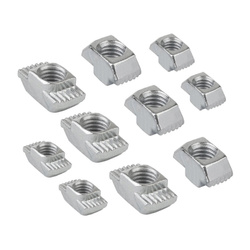 Hammer nut - T-slot M3 for aluminum profiles 2020 - 10 pcs - TSLOT, T-NUT, TNUT