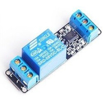Relay module 1-channel - R1 - 5V - 10A/250V - with optoisolation - for Arduino