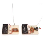 Radio Transmitter - DIY - Wooden Educational Toy